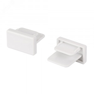 Заглушка LGD-2TR-CAP-WH (C) 022776, Белая пластиковая заглушка для шины 2TRA (на 2 провода). В комплекте 1 шт. 35х30х20мм. При использовании с треками и аксессуарами другой серии возможно отличие по цвету.