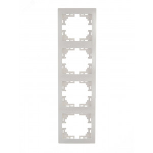 Рамка 4-м Mira вертикал. бел. 701-0200-154