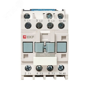 Контактор КМЭп малогабаритный 12А 24В DC 1NO PROxima ctr-s-12-24-p