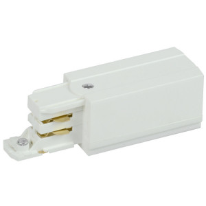 Кабельный ввод левый для трехфазного шинопровода белый LPK0D-KVL-3-K01