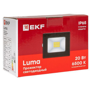 Прожектор светодиодный СДО-3002 20Вт 6500К IP65 Basic FLL-3002-20-6500