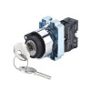Переключатель NP2-BG25 2 полож. с фиксацией 1НЗ +1НО IP40 574854