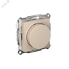 ATLASDESIGN СВЕТОРЕГУЛЯТОР (диммер) повор-нажим, LED, RC, 400Вт, мех., ПЕСОЧНЫЙ (1шт) C3(5) ATN001223