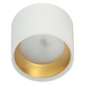 OL8 GX53 WH/GD Подсветка Накладной под лампу Gx53, алюминий, цвет белый+золото (40/800) Б0048536