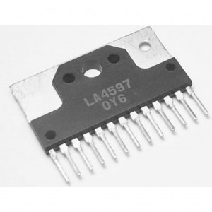 LA4597, УHЧ 2x2.9Вт (9В/3.2 Ом)