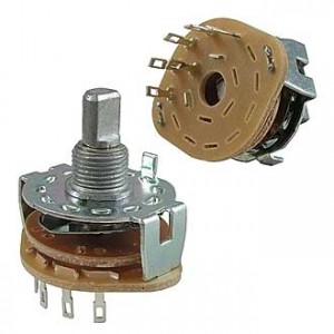 SR25-1-1-5   НА ПРОВОД, Галетный переключатель SR25-1-1-5 на провод