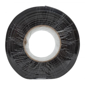 Термоусаживаемая трубка ТУТ нг 80/40 черная рулон PROxima tut-80-b