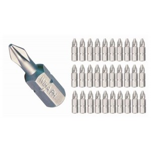 72521, Отвертки, гаечные ключи и гайковерты со сменными головками Phillips Contractor Insert Bit #1 30Pc