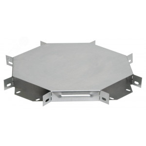 Ответвитель Х-образный 200х80 с крышкой CLP1X-080-200