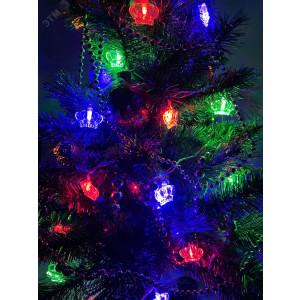 ENIN-3K Гирлянда LED Нить Короны 3 м мультиколор, 220V, IP20 (36/864) Б0041898