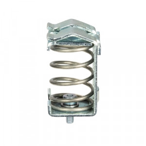 Зажим кабельный WST 20/C, Зажим для подключения экранированного кабеля, тип фиксации провода: зажим, для кабеля: 10-20 мм, цвет: серый, тип монтажа: C-профиль