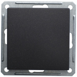 W59 1-клавишный ПЕРЕКЛЮЧАТЕЛЬ, 16АХ, механизм, ЧЕРНЫЙ БАРХАТ C3(2) VS616-156-6-86