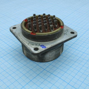 ШРГ48П26ЭШ2 вилка, Вилка приборная без патрубка