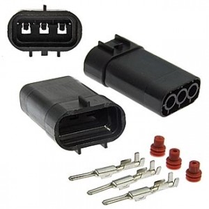 DJ70311A-2.2-11/DJ611-2.2, Разъем авт. соединитель DJ70311A-2.2-11/DJ611-2.2, 12/ 24 (DC) В