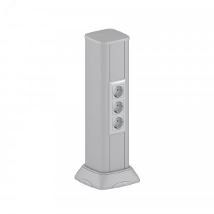 Алюминиевая колонна 0.5 м, цвет темно-серебристый металлик 19554