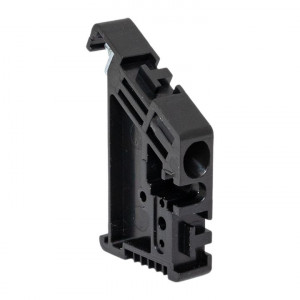 Ограничитель на DIN-рейку 1 винт EW пластик. ahdw-ew