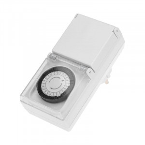 Розетка с механическим таймером в защитном корпусе RX-23 IP44 11-6003