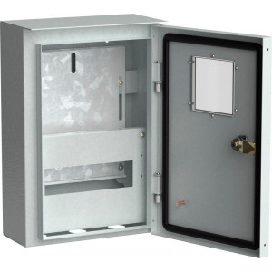 Корпус металлический ЩУРн-1/9 (370х250х135мм) У1 IP54 коттеджный TITAN MKM24-N-009-54-ZO