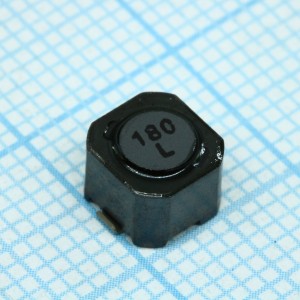 CDRH64BNP-180MC, Силовая SMD индуктивность 18мкГн ±20% 1A 0.24Ом c магнитным экраном