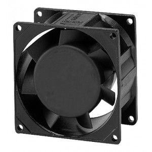 SF11580A-1083HSL.GN, Вентиляторы переменного тока AC Fan, 80x38mm, 50/60Hz, 115VAC, 23/30CFM, 14/12W, 31/35dBA, 2300/2750RPM, 0.12/0.18inch H2O, Sleeve Bearing, Lead Wire