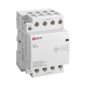 Контактор модульный КМ 32А 3NО+NC (3 мод.) km-3-32-31