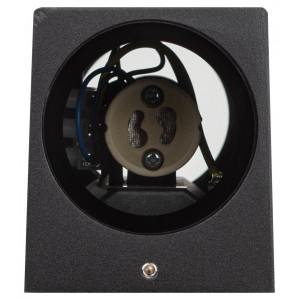 Декоративная подсветка WL38 BK MR16/GU10 (2 шт.), черный, для интерьера, фасадов зданий Б0054410