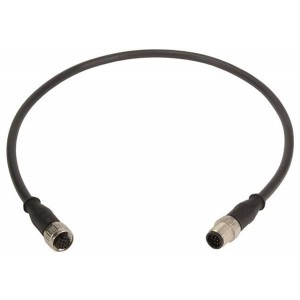 21348485C78050, Кабели Ethernet / Сетевые кабели M12A 12PIN 12POLE DBL M/F STRT5.0M PUR