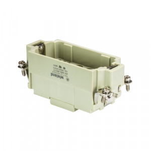 Вилочная контактная вставка POW STC 6/36 DF, Вилочная контактная вставка, обжимная фиксация, 6/36 полюсов + PE, типоразмер 16B, 160/690V, 10/40A, (обжимные контакты поставляются отдельно)