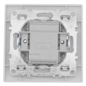 Выключатель 2-кл. СП Минск 10А IP20 с индикатором бел. Basic ERV10-123-10