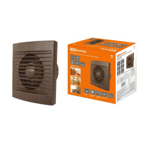 Вентилятор бытовой настенный, 100 С "ЭКО" (бук) SQ1807-0102