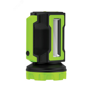 Фонарь аккумуляторный KOSMOS premium LED 10Вт боков. панель 3Вт 3 режима регулир. яркости ЗУ 220/12В USB выход KOSAccu9110WUSB