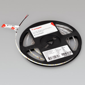 Лента RT-A80-8mm 24V Warm2400 (6 W/m, IP20, 2835, 5m) 028526(2), Светодиодная лента RT-A80, открытая. Светодиоды 2835, 80 шт/м (400 шт на 5 м), белая плата, ширина 8 мм, скотч 3M. Цвет ТЁПЛЫЙ 2400 K, цветопередача CRI>85, угол 120°. Питание 24V, мощность 6 Вт/м (30 Вт на 5 м). Размеры 5000x8x1.5 мм. Мин.отрезок 100 мм,