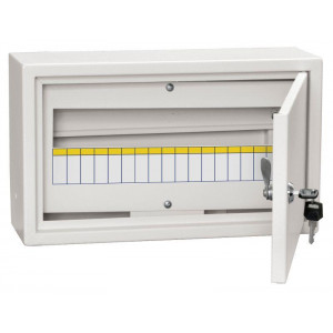 Корпус металлический ЩРн-18 (265х440х120мм) IP31 бел. TITAN 3 MKM13-N-18-31-Z