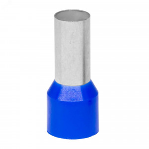 Наконечник-гильза 16-18мм с изолированным фланцем,  синий IF16-18BL