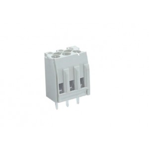 Клемма 8190/6/3, Клемма, горизонтальный подвод кабеля, на плату, шаг: 10 мм, 2 полюса, фиксация провода винтовая, исполнение: с маркировкой, 250V, 16A, цвет: серый