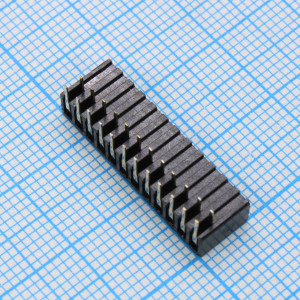 DS1026-13-2X12S8BR, Розетка на плату угловая 2 х 10 контактов шаг 2мм