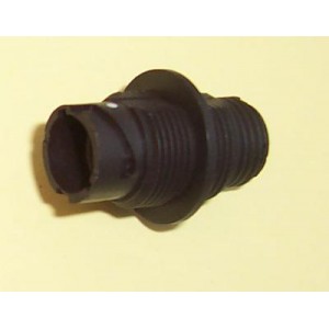 1445421-3, Корпус цилиндрического разъема (вилка) на панель (без контактов)