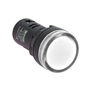 Матрица светодиодная AD16-22HS белая 24В AC/DC PROxima ledm-ad16-w-24, Лампа индикаторная светодиодная