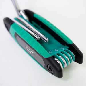 HW-122T, Набор ключей-звездочек T9H/T10H/T15H/T20H/T25H/T27H/T30H/T40H (8 шт)