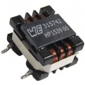 750315743, Common Mode Filters / Chokes MID-D11 SMD PwrChoke EE11/6/3 45mH