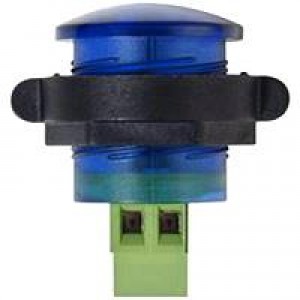 CNX722C600FVB, Светодиодные панельные индикаторы 22MM BLUE FLEXVOLT SCREW BLOCK