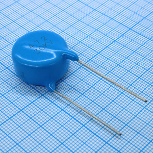 TS16004F472MSBFE0R, Конденсатор керамический 47пФ 3000В SL(+350 -1000ppm/°C) ±10% радиальные выводы 7.5мм 85°С россыпь