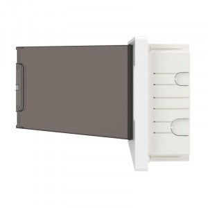 Щиток 18 мод встраиваемый FRAME ЩРв-П-18, белый, с тонированной дверцей, с 2  шинами PEN на 8 и 10 отв. F18B1WD DKC F18B1WD