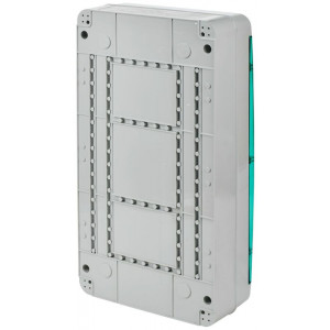 Корпус пластиковый КМПн-36 IP65 зел. прозр. дверь TEKFOR TF5-KP72-N-36-65-K03-K06