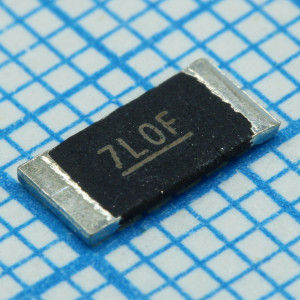 WSL25127L000FEA, Резистор металлический полосковый 2512 0.007Ом ±1% 1Вт ±75ppm/°C защитное покрытие для поверхностного монтажа автомобильного применения лента на катушке