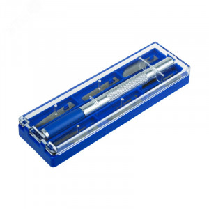 Набор скальпель со сменными лезвиями 7 предметов 12-4917