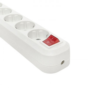 Колодка 6 гнезд 16А 3,5кВт c выкл. с/з Эксперт PROxima AKB16-6i