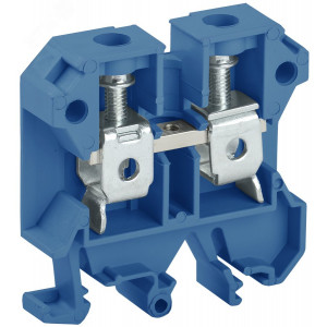 Клемма винтовая КВИ-16мм2 синяя YZN30-016-K07