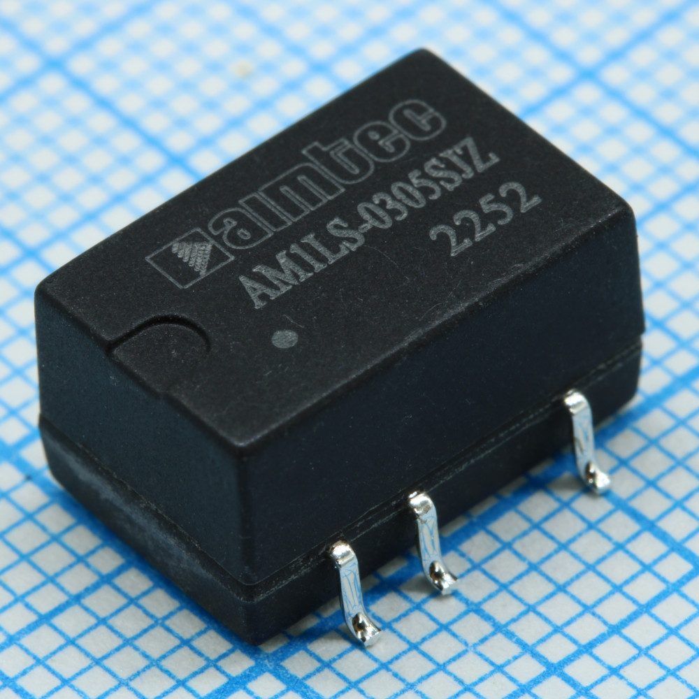 Изображение товара DC/DC преобразователь 1 Вт 5В однополярный вход SMD Aimtec