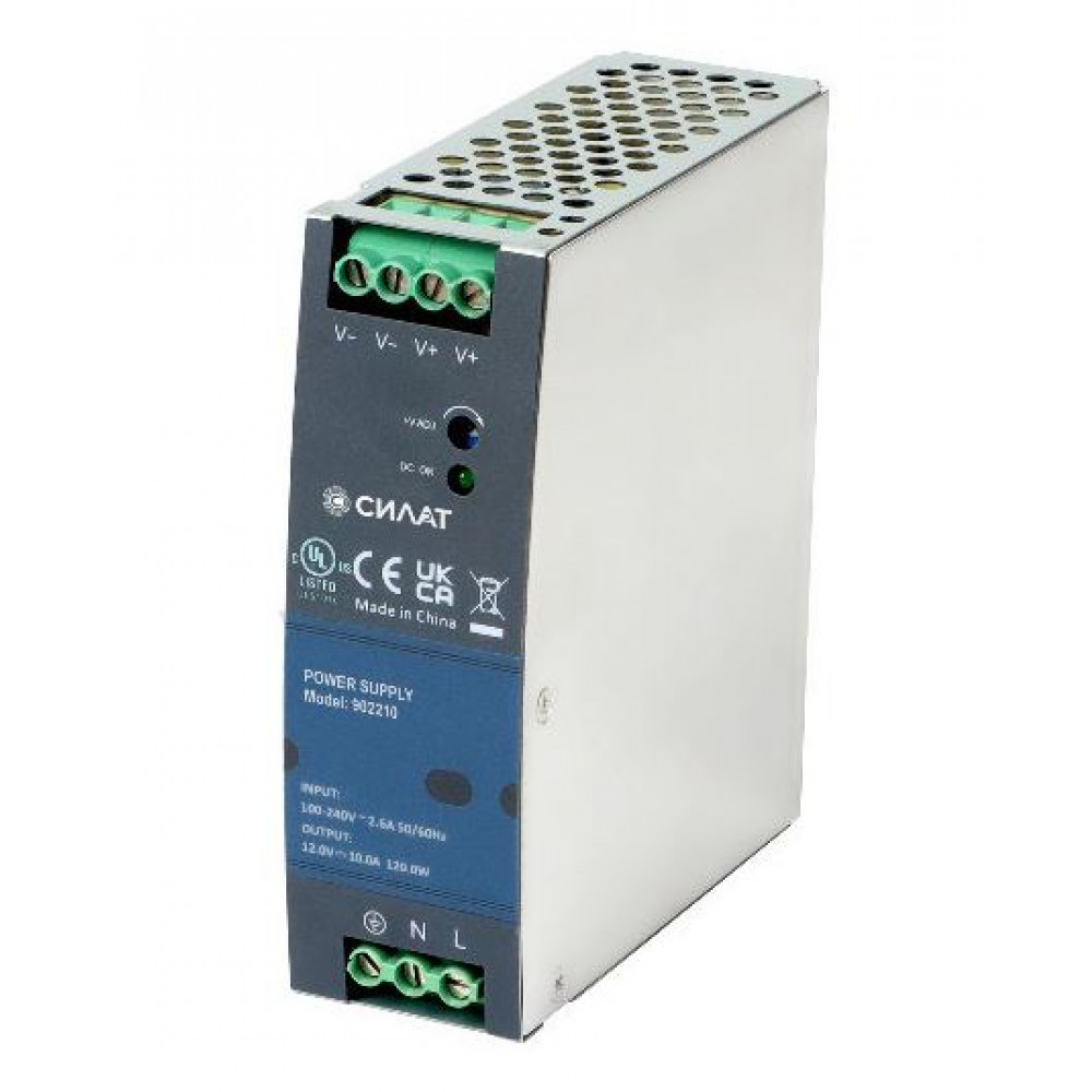 Изображение товара Источник питания 24 V DC/5 A, 902450, монтаж на DIN-рейку, 120W